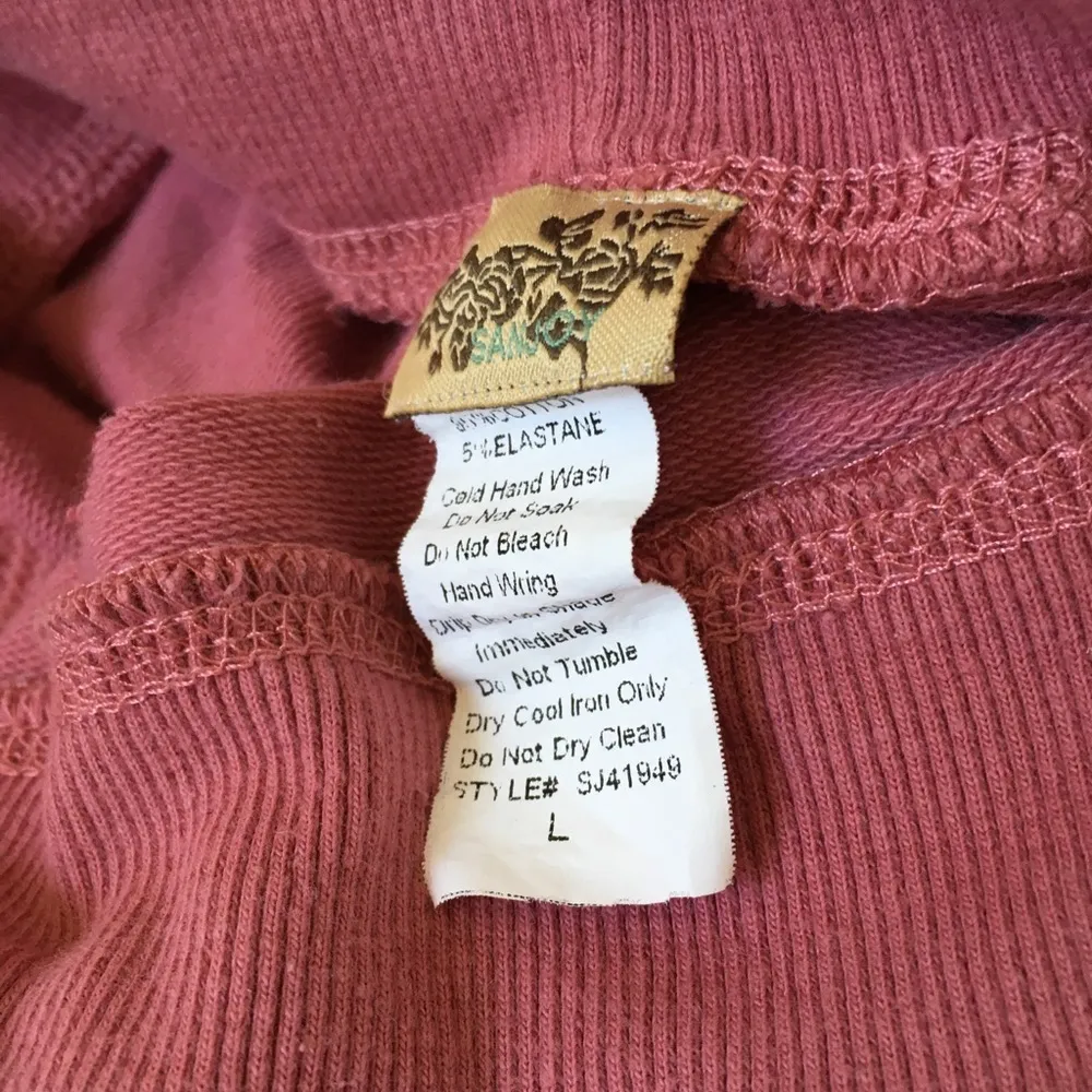 FINAL MARKDOWN Unique French terry slacks large - Image 6