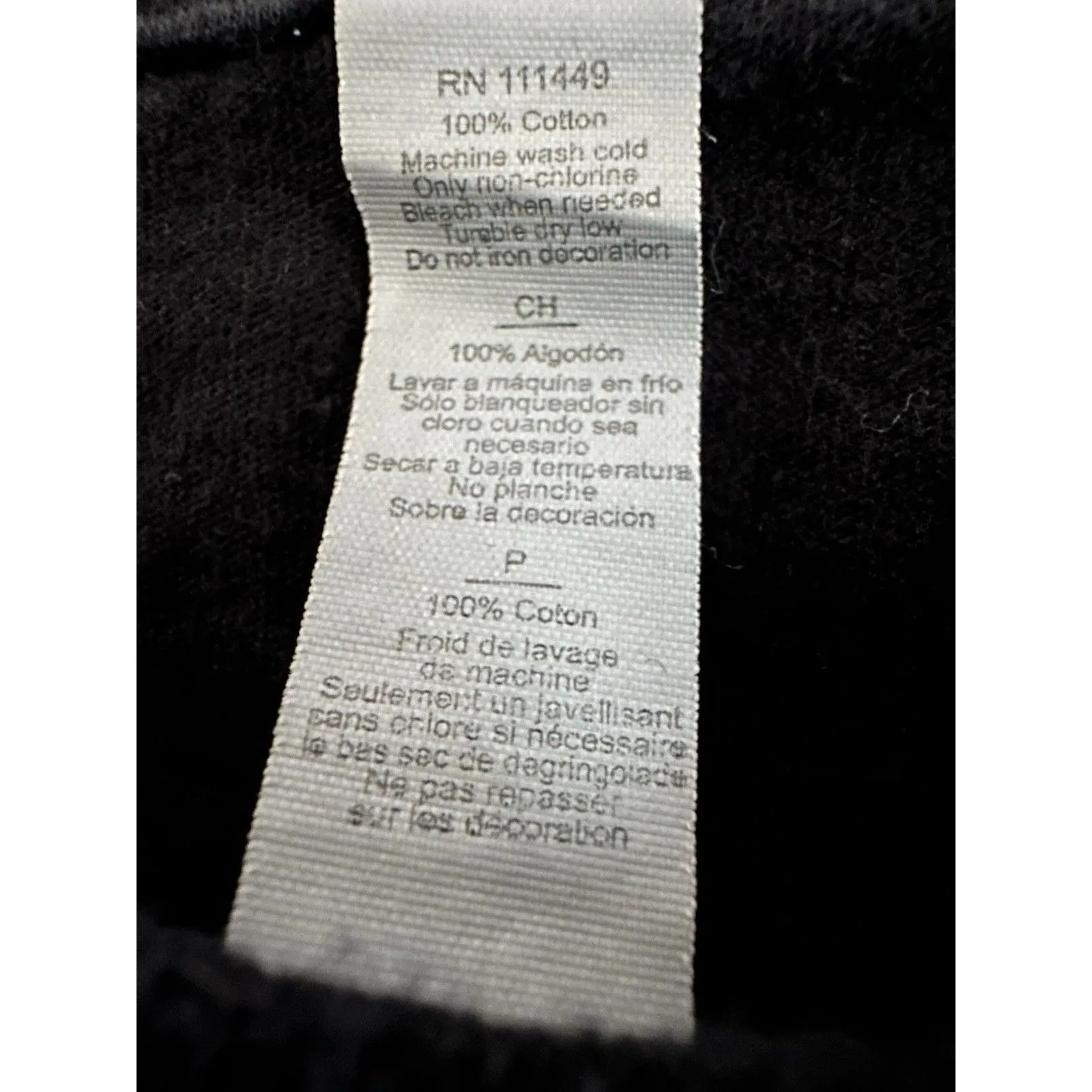 Next Level Black Roger Goodell Clown Nose T Shirt Short Sleeve Size S - Image 4