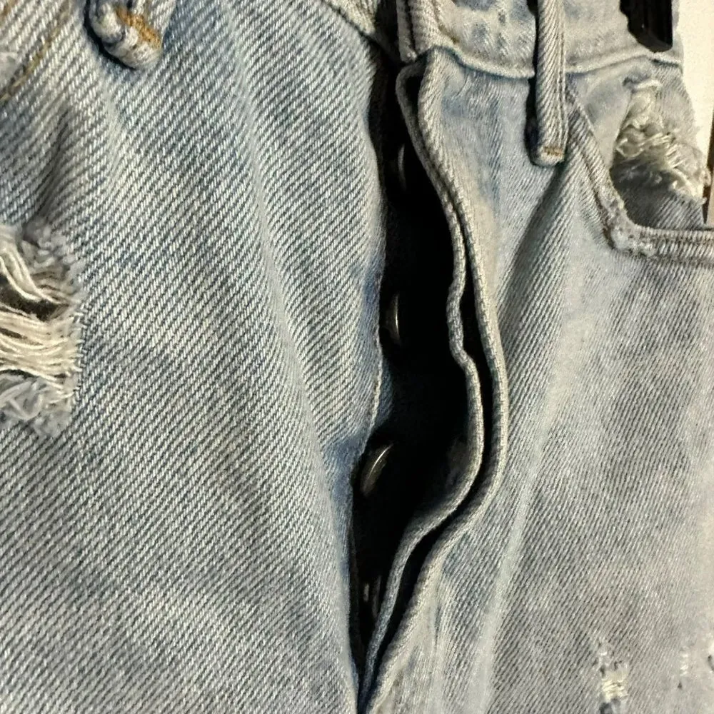 GRLFRND Jeans Karolina High Rise Skinny Jean in Jaggar Distressed Size 26 NWT - Image 6