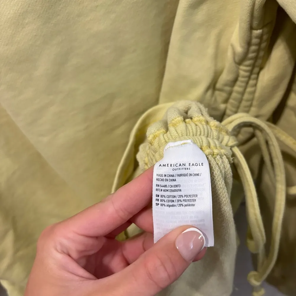 American Eagle Side Cinch Fleece Mini Dress - Image 8