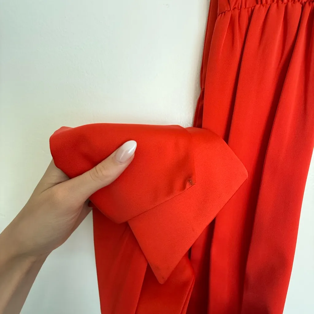 NBD Jasper Mini Dress in Red Orange - Image 6