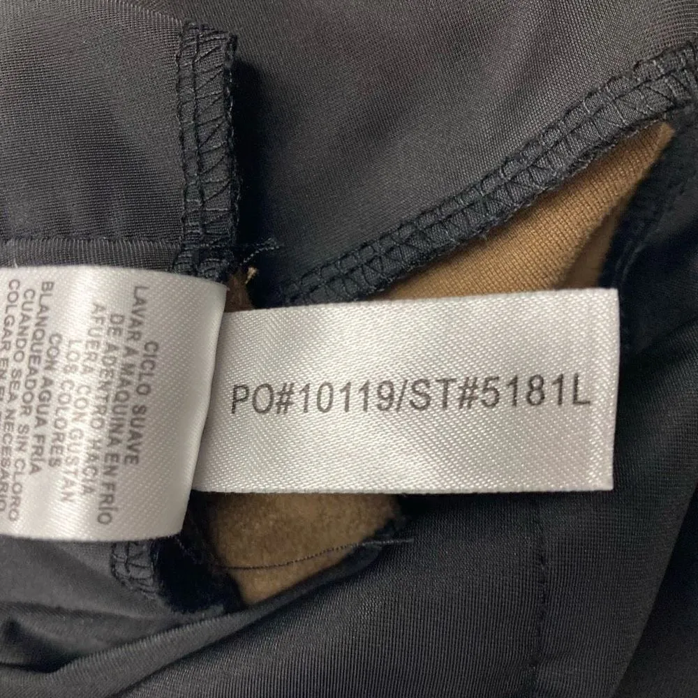 Lysse Women’s‎ Faux Suede High Waist Skinny Leggings Pants Tan Size Small - Image 8