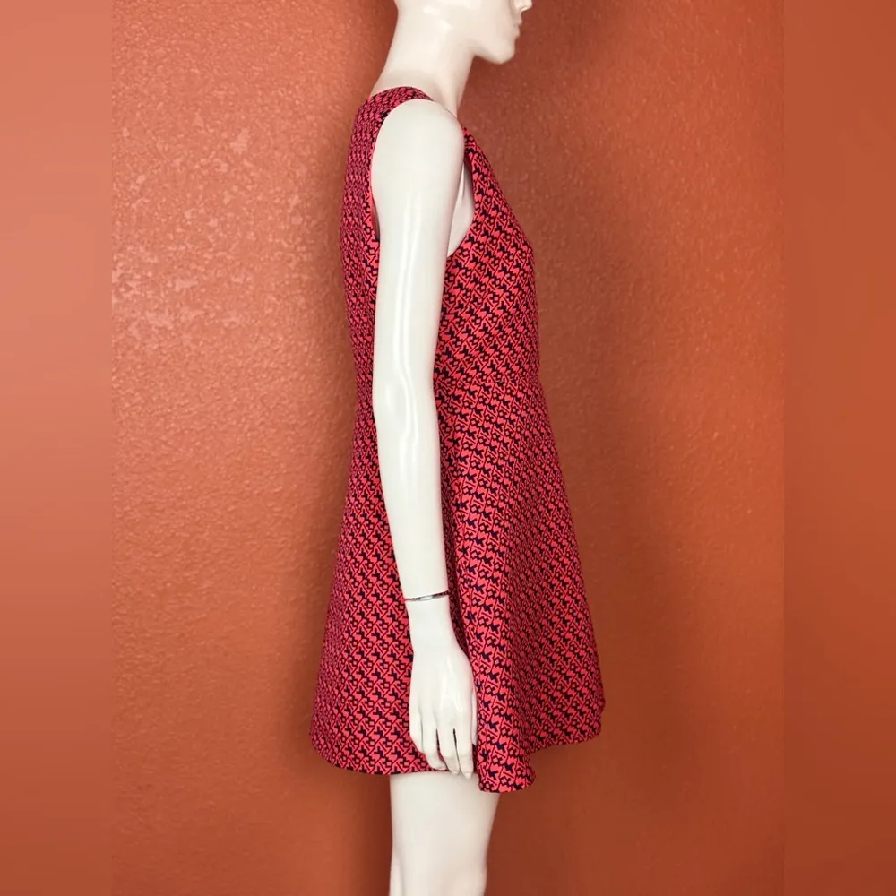 Blaque Label Pink and Black Mini Dress Size L. E93 - Image 8