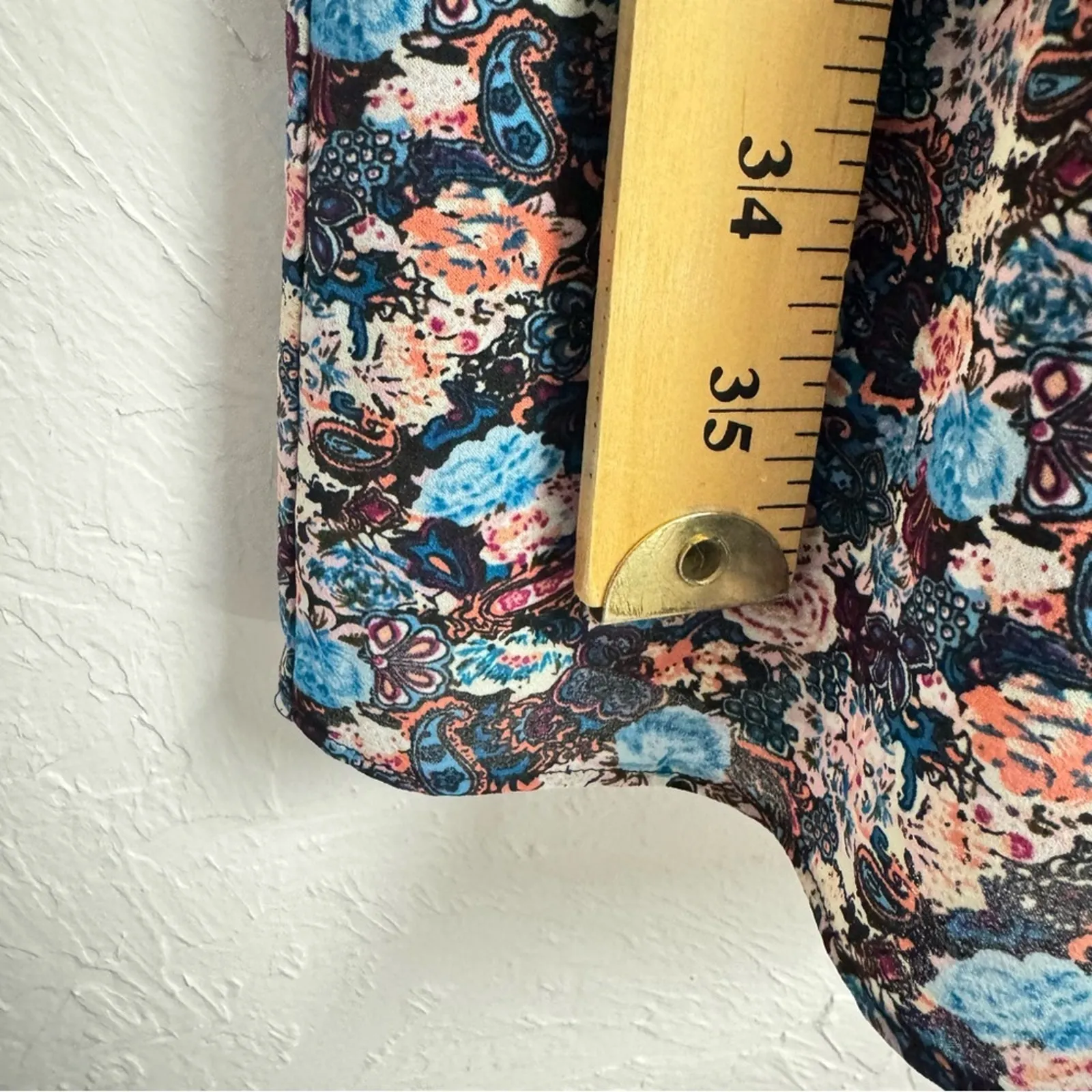 J Crew Black Floral Mini Dress Womens 4 Peplum Long Sleeve Fall Boho Romantic - Image 8