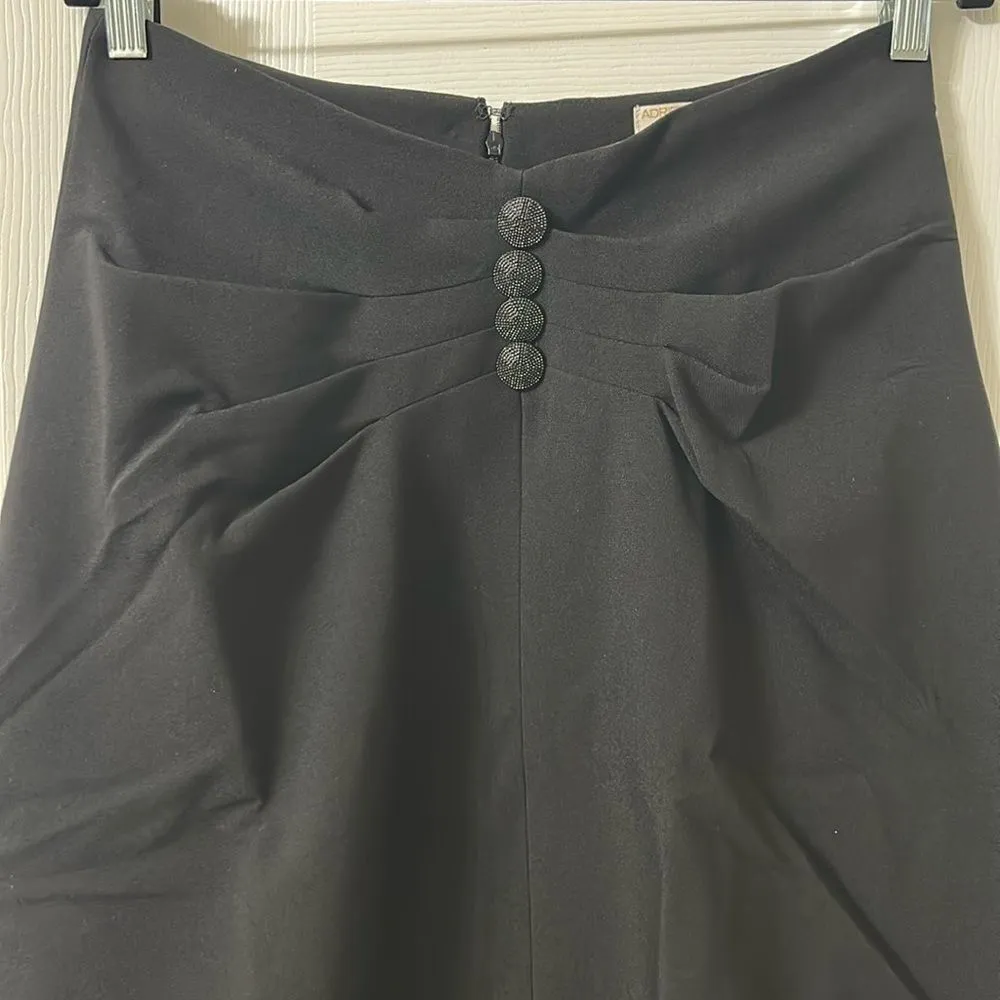 Adrienne Landau Black High-lo Skirt(Size 2) - Image 7