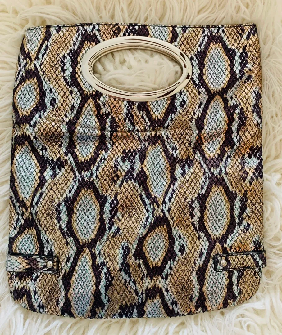 Snakeskin Clutch - Image 4