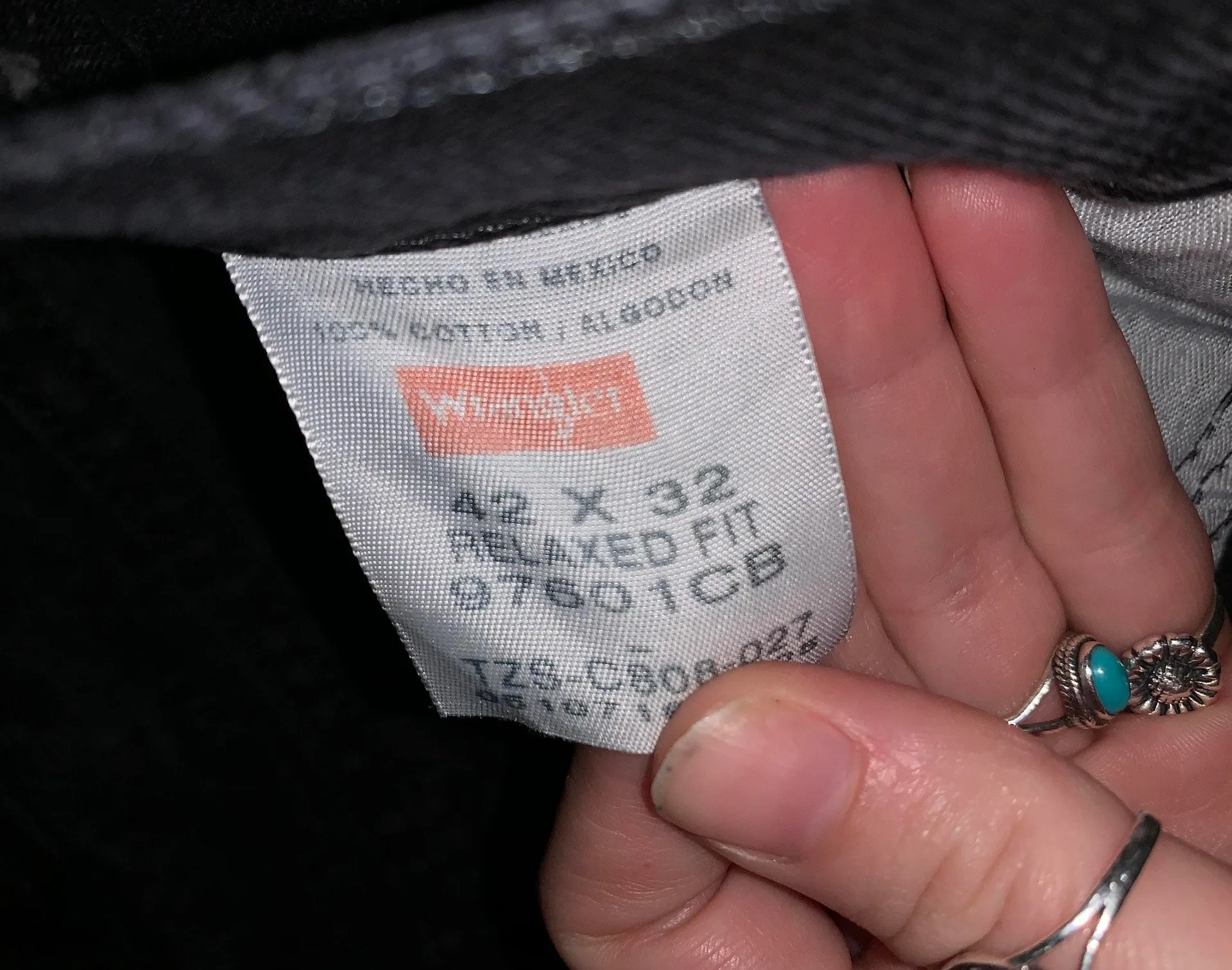 Wrangler Black Jean Shorts - Image 4