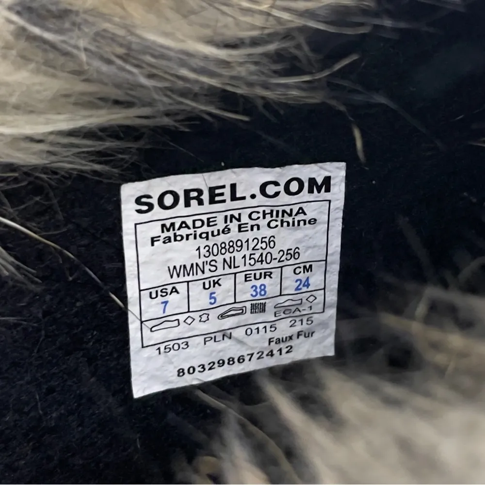 Sorel Joan of Arctic Wool lined Fur
Trim Tall Brown Boots. 7 - Image 9