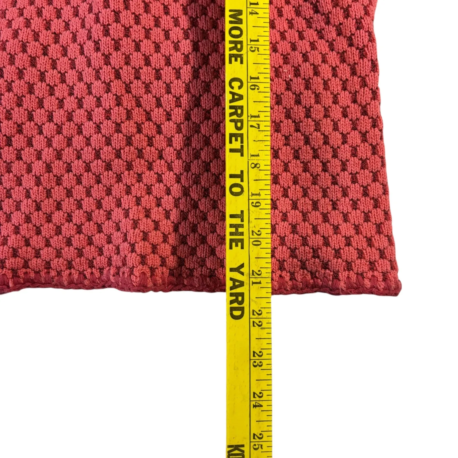 Caslon  Knit‎ Blazer Coral Pink Button Front Textured Jacket Small - Image 10