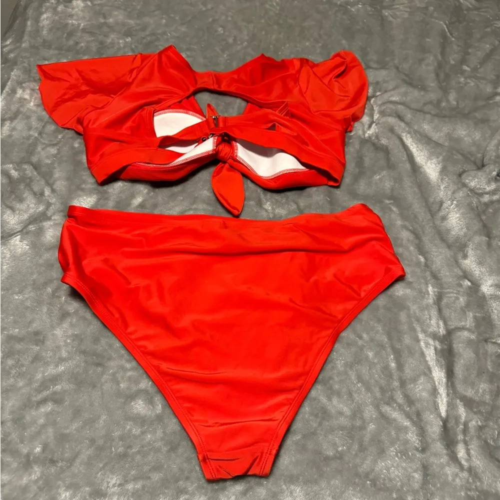 Xhilaration Vibrant Red Swimwear - Image 2