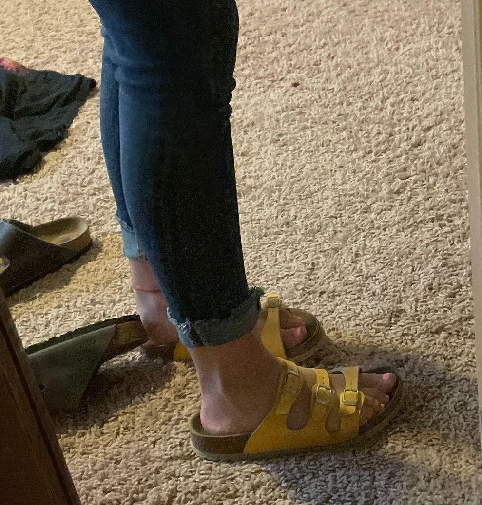 Birkenstock Mustard Yellow Arizona - Image 2