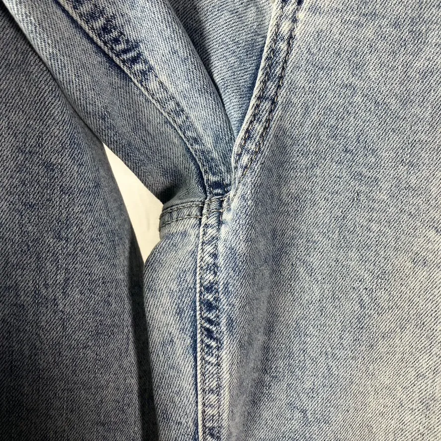 VERSONA Modern Wide Leg Jeans Women's Size 10 Light Wash High Rise Denim - Image 5