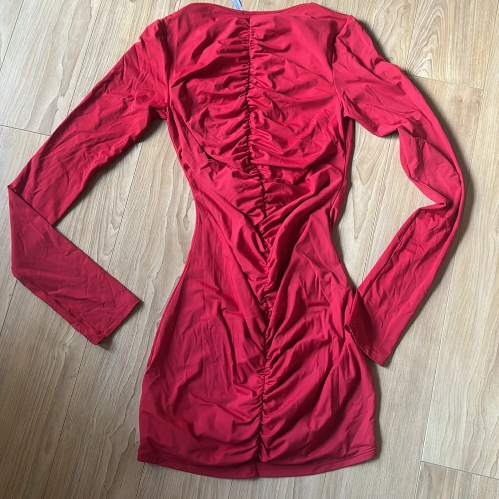 La Reveche Lillibet Dress Red - Image 4