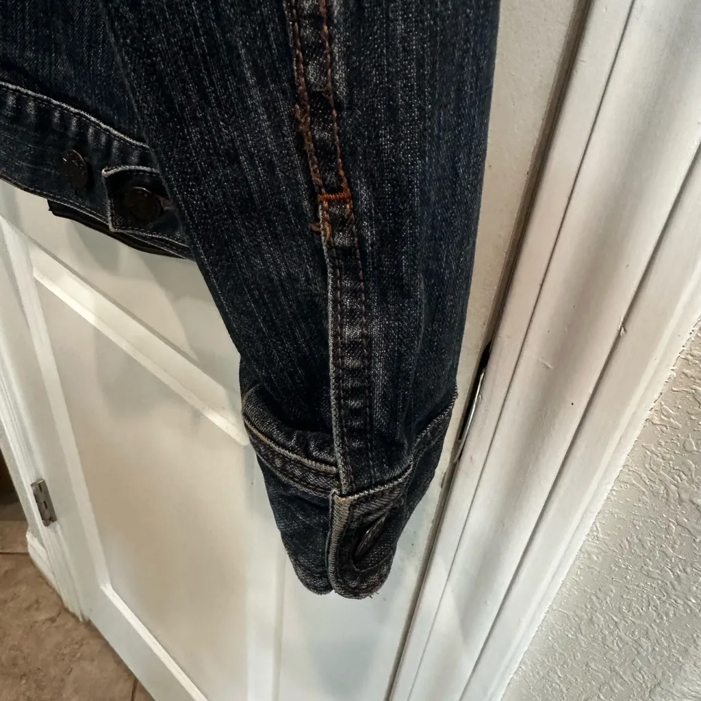 Old Navy Dark Blue Jean Jacket - Image 7