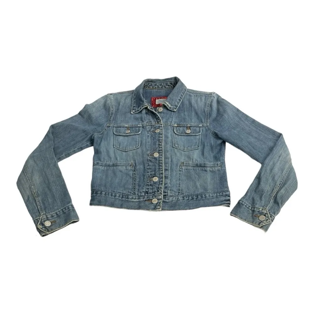 ABERCROMBIE & FITCH Classic
Denim Jacket  size M - Image 3