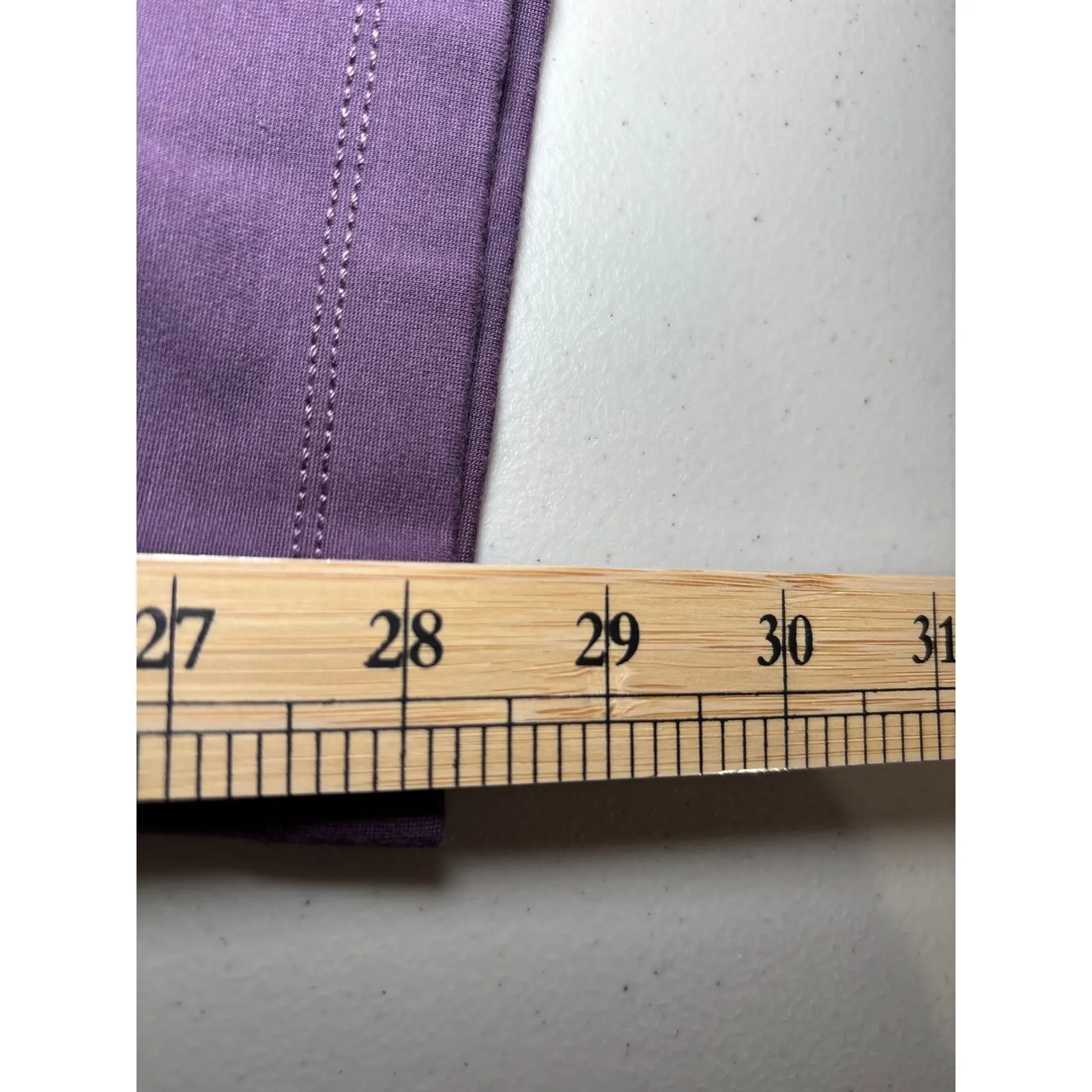 Betabrand Purple Straight Leg Pants 1X Petite Stretch Professional Workwear - Image 9