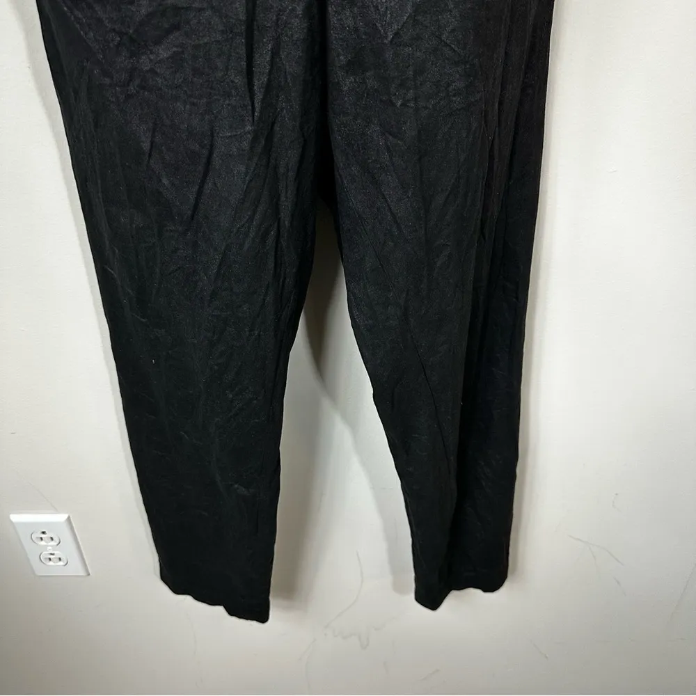 Armani Exchange Black Textured Pants in Size 10 - Image 3