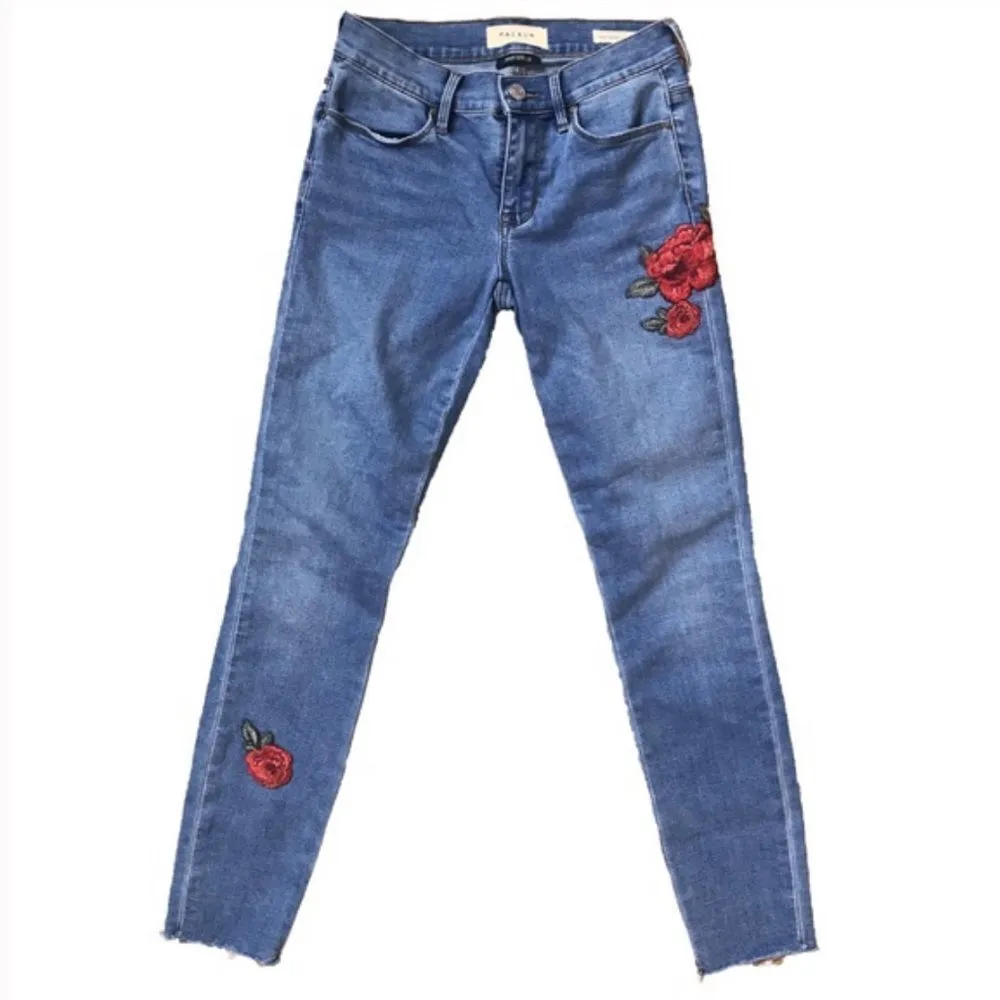 ✨6xHP✨Pacsun Rose Embroidered Ankle Jegging✨ - Image 2