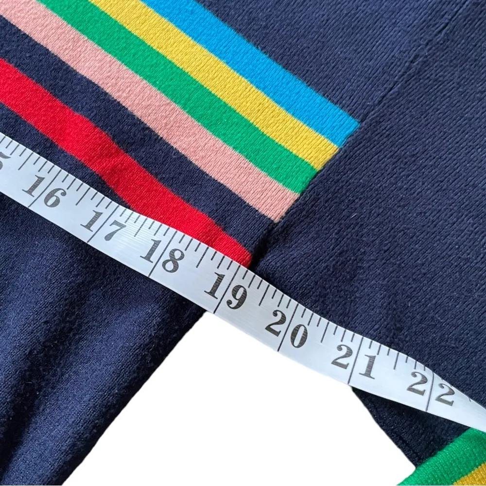 Urban Outfitters Women 90s Colorblock 1/4 Zip Pullover Sweater Size S Multicolor - Image 8