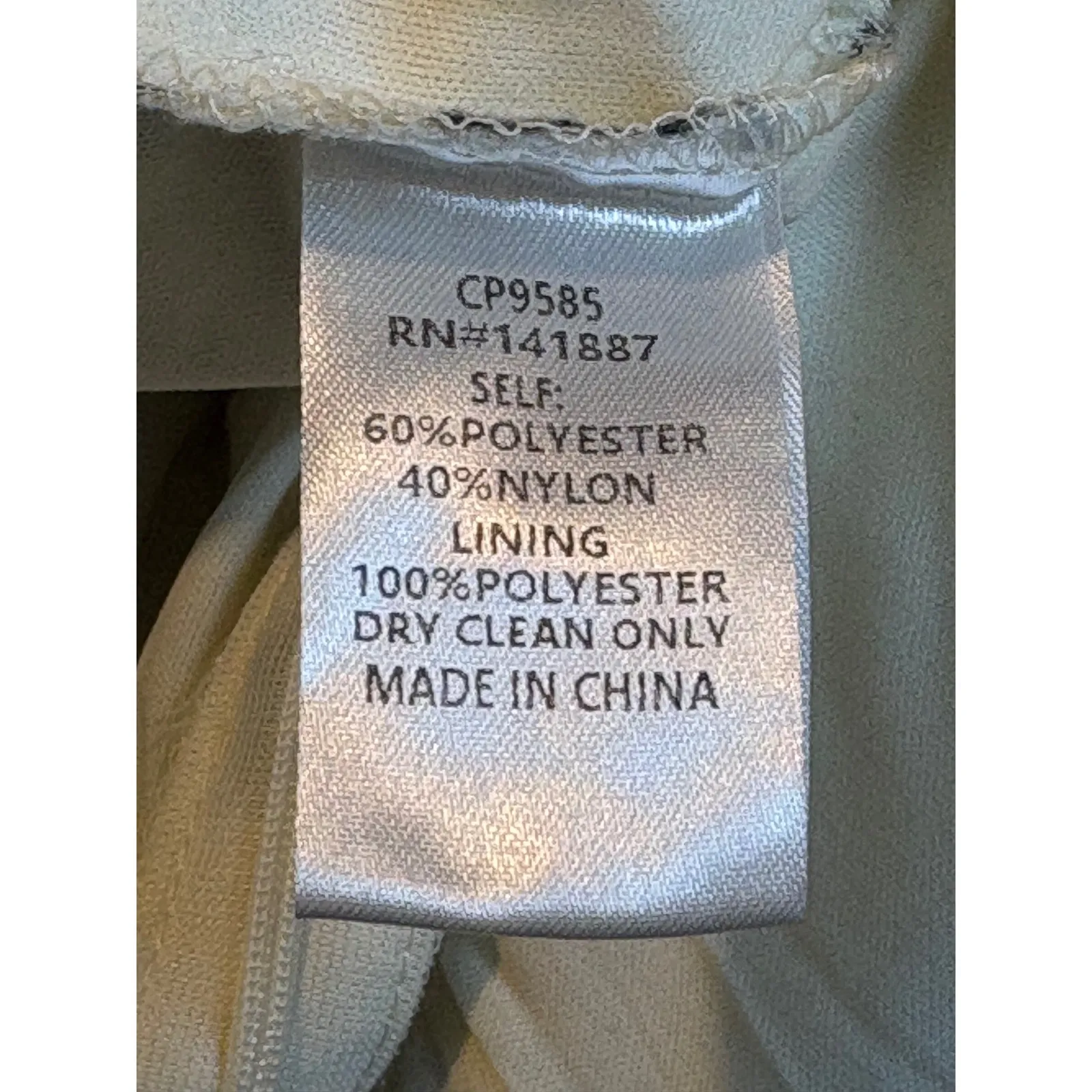 TCEC Cream Black Floral Puff Sleeve Romper 3D Flower Organza Coquette Size Small - Image 12