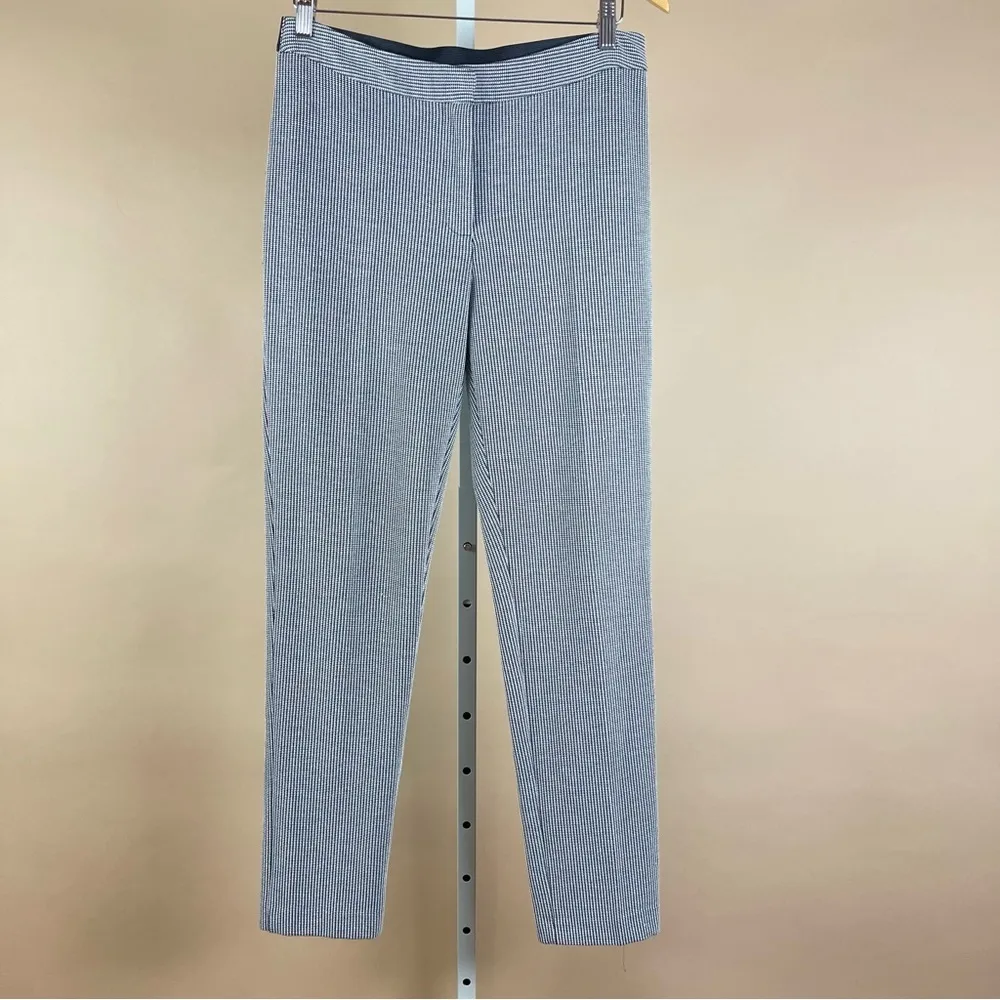 Vince Camuto Size 6 Mini Houndstooth Skinny Ankle Pants Mod Retro - Image 3