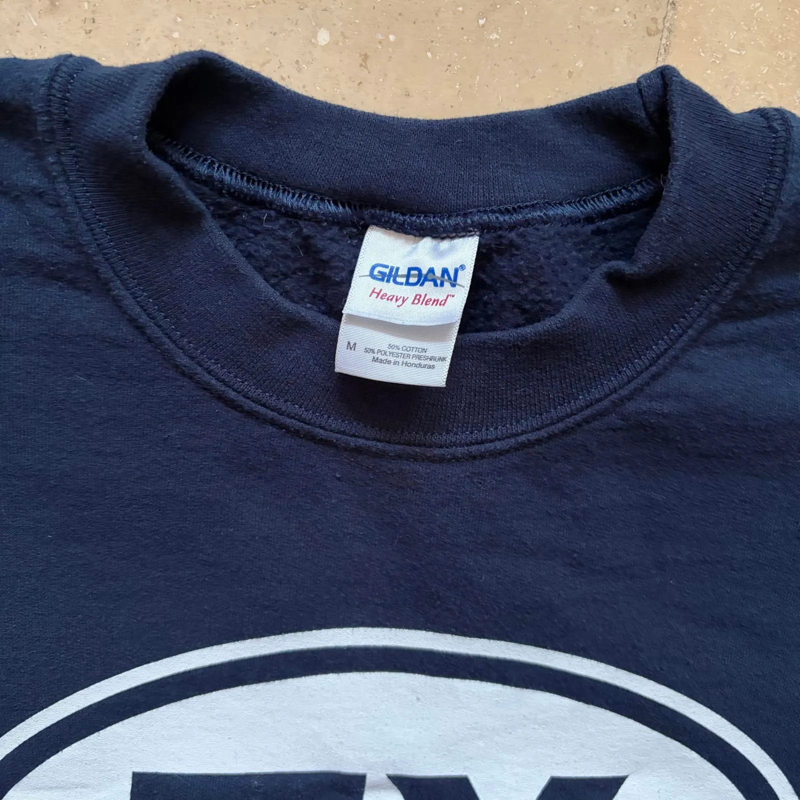 Vintage Houston Crewneck Sweatshirt Texas TX Navy Blue Women's Size Medium - Image 3