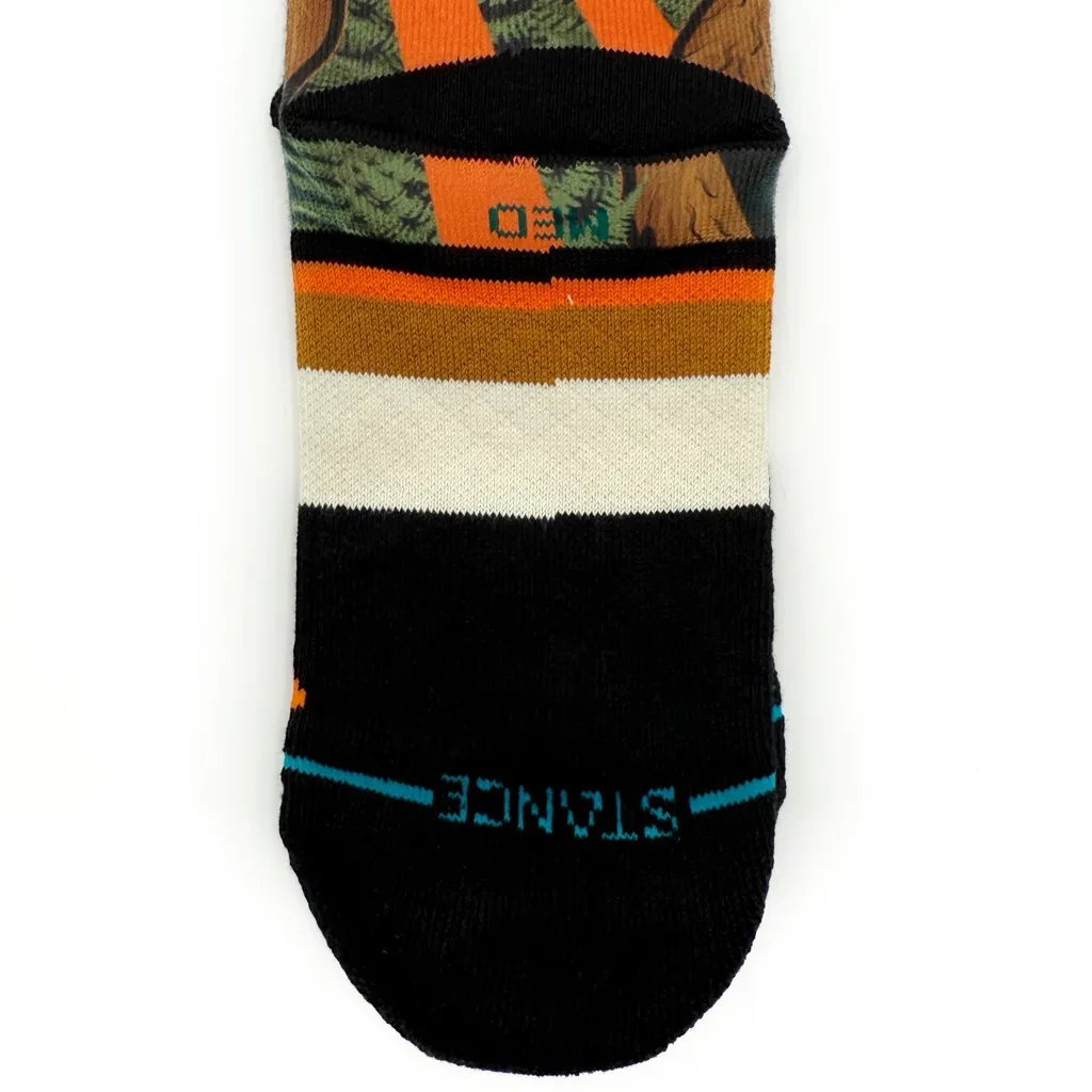 Stance Star Wars Chewie by Jaz Crew Socks Medium Mens Womens Chewbacca Disney Brown - Image 5