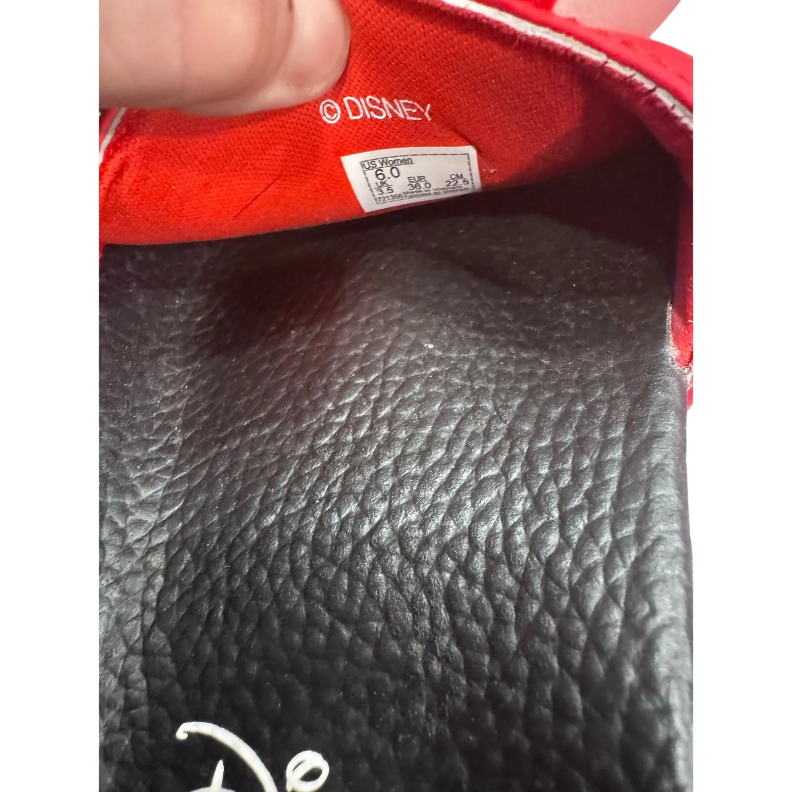 Vans x Disney Minnie Mouse sandals size 6 Black - Image 4