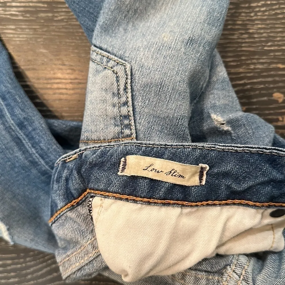 RALPH Lauren Denim Supply Low Slim Jeans - Distressed & Whiskering size 28/34 - Image 8