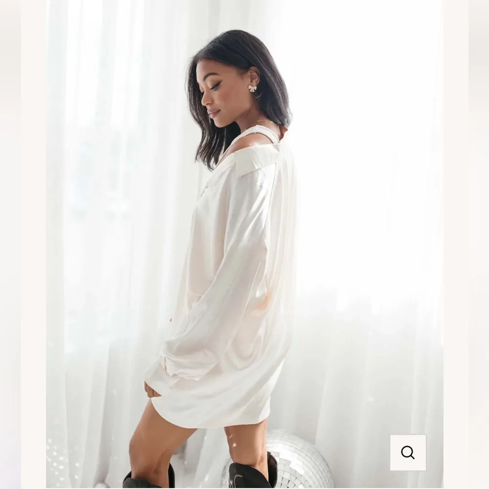 NWT MABLE Cream Layered Tunic Size M - Image 11