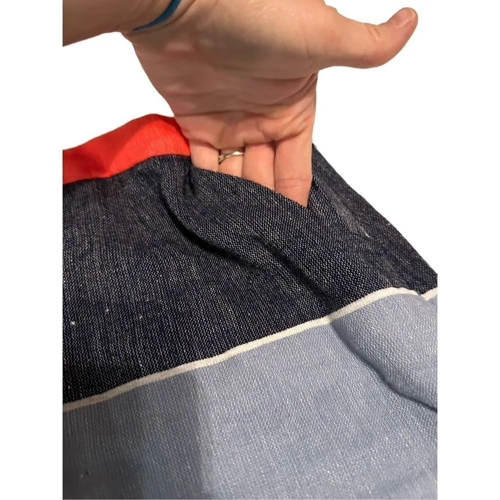 NEW Lemlem multicolor striped mini skirt sz Large - Image 6