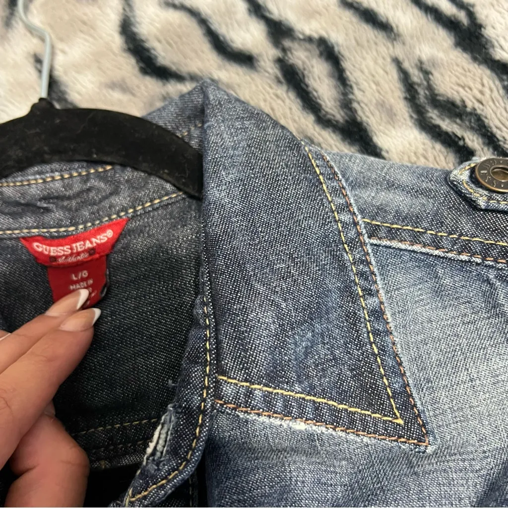 Guess Denim Sleeveless Jumpsuit - Image 4