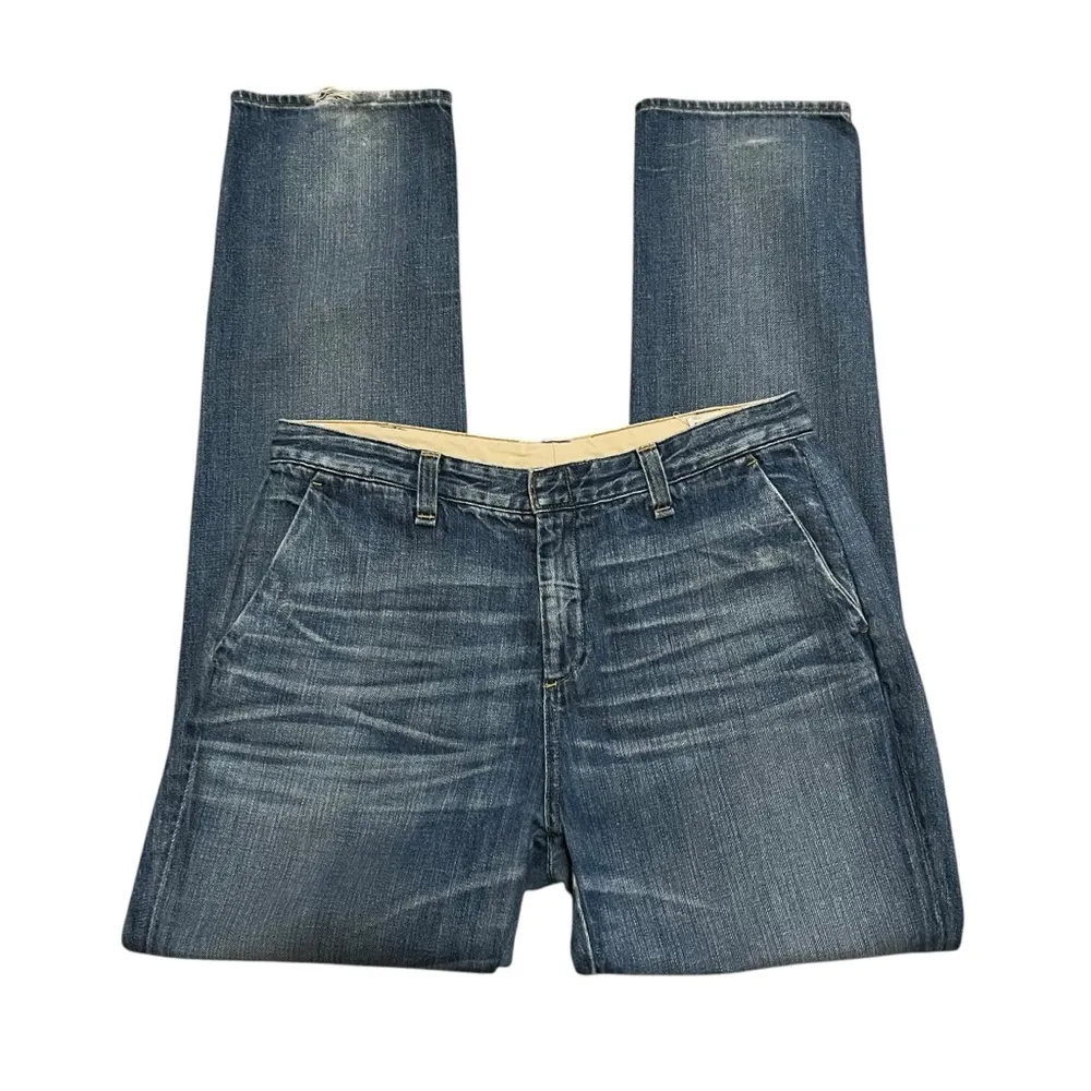 Rag & Bone Women’s Denim Trouser Jeans Tapered Straight Leg Medium Wash Size 31 - Image 3