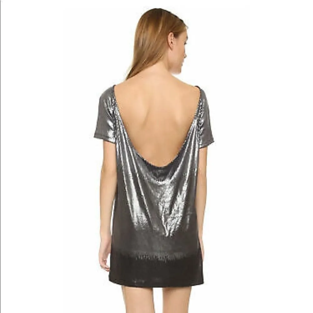 ✨HP✨FP Ombre Sequins Gunmetal Gray Dress✨ - Image 3