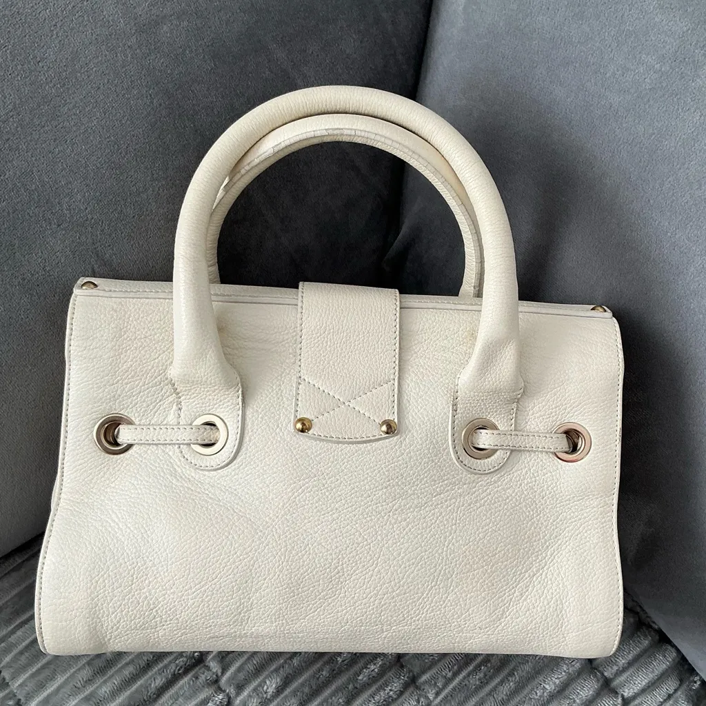 Dressy JIMMY CHOO leather handbag🌷🌷🌷 - Image 4