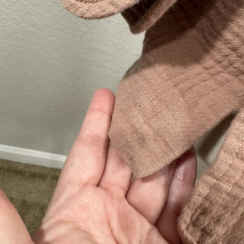 Madewell Cotton-Linen Relaxed Larsen Blazer in Faded Earth - Image 10