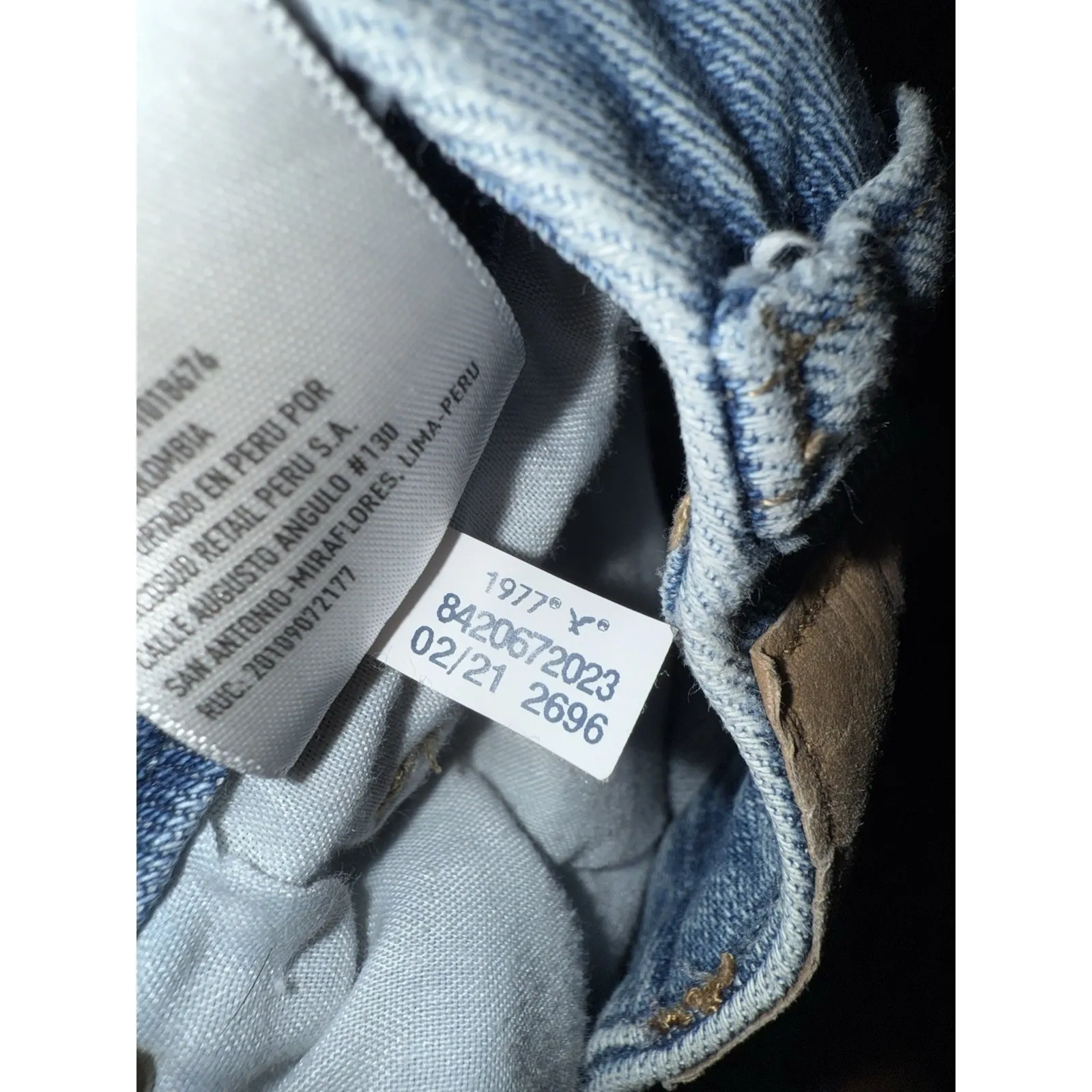 American Eagle‎ Stretch Curvy Mom Jeans Womens Size 0 Regular - Image 7