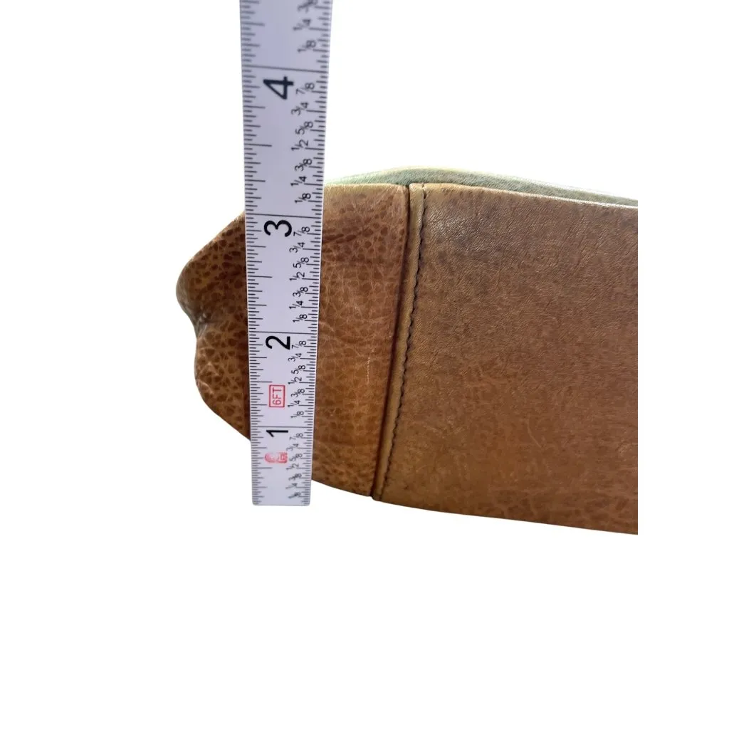 Anuschka Womens Brown Leather floral print shoulder handbag SKU 8714 - Image 10