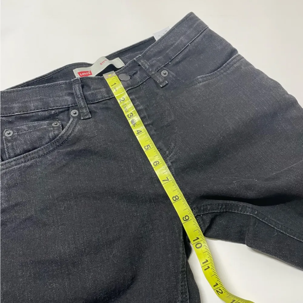 Levi’s Black 511 Slim Fit Mid Rise Jeans Size 27 - Image 9