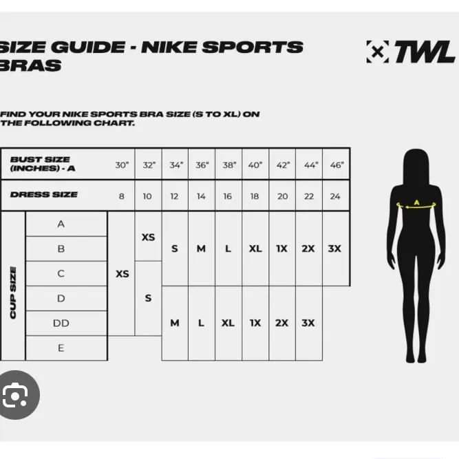 Nike Gray & Black Pro Indy Logo Bra - Image 11