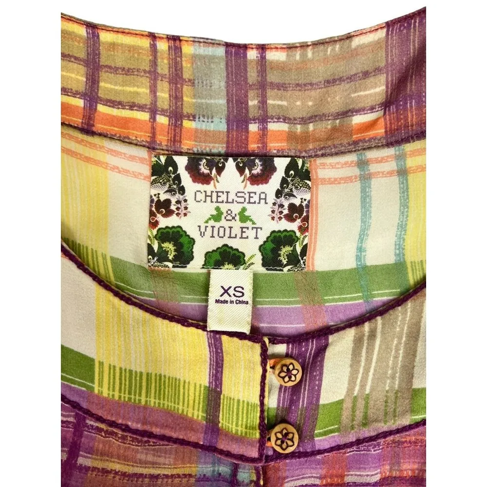 Chelsea & Violet Women's Shear Plaid Dress - Image 3