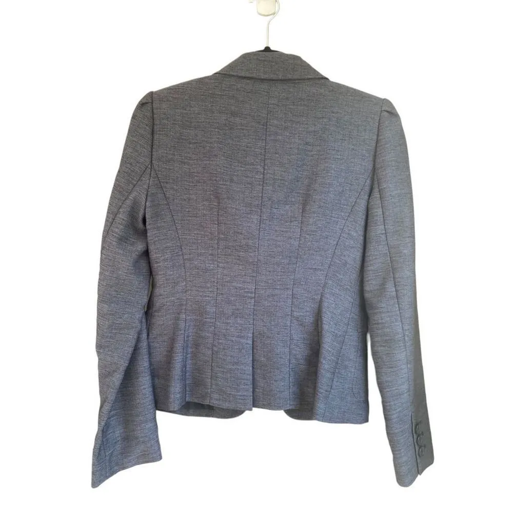 The Limited size small womens fitted suit jacket navy - Image 2