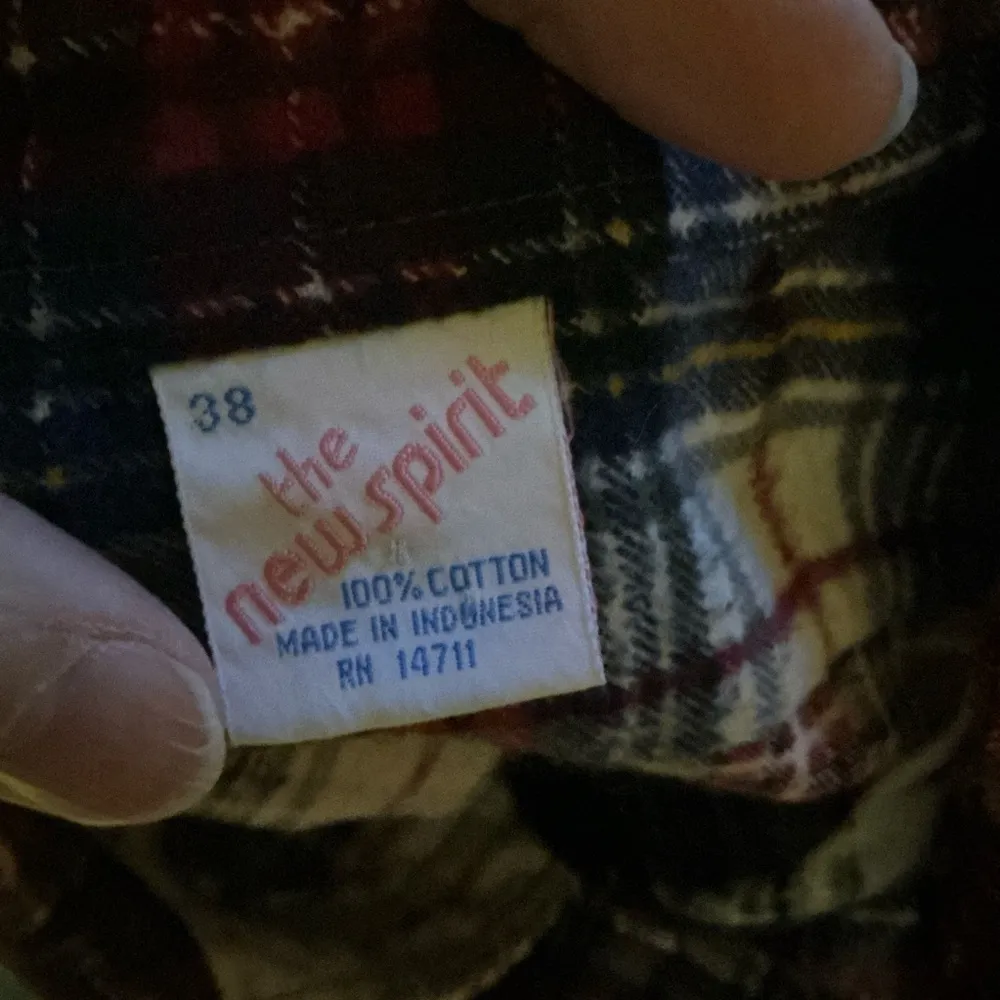 Vintage 70s flannel shirt - Image 2