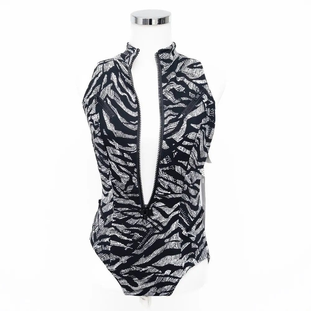 Magicsuit Printed Scuba Coco One Piece Swimsuit Black Size 10 - Image 7