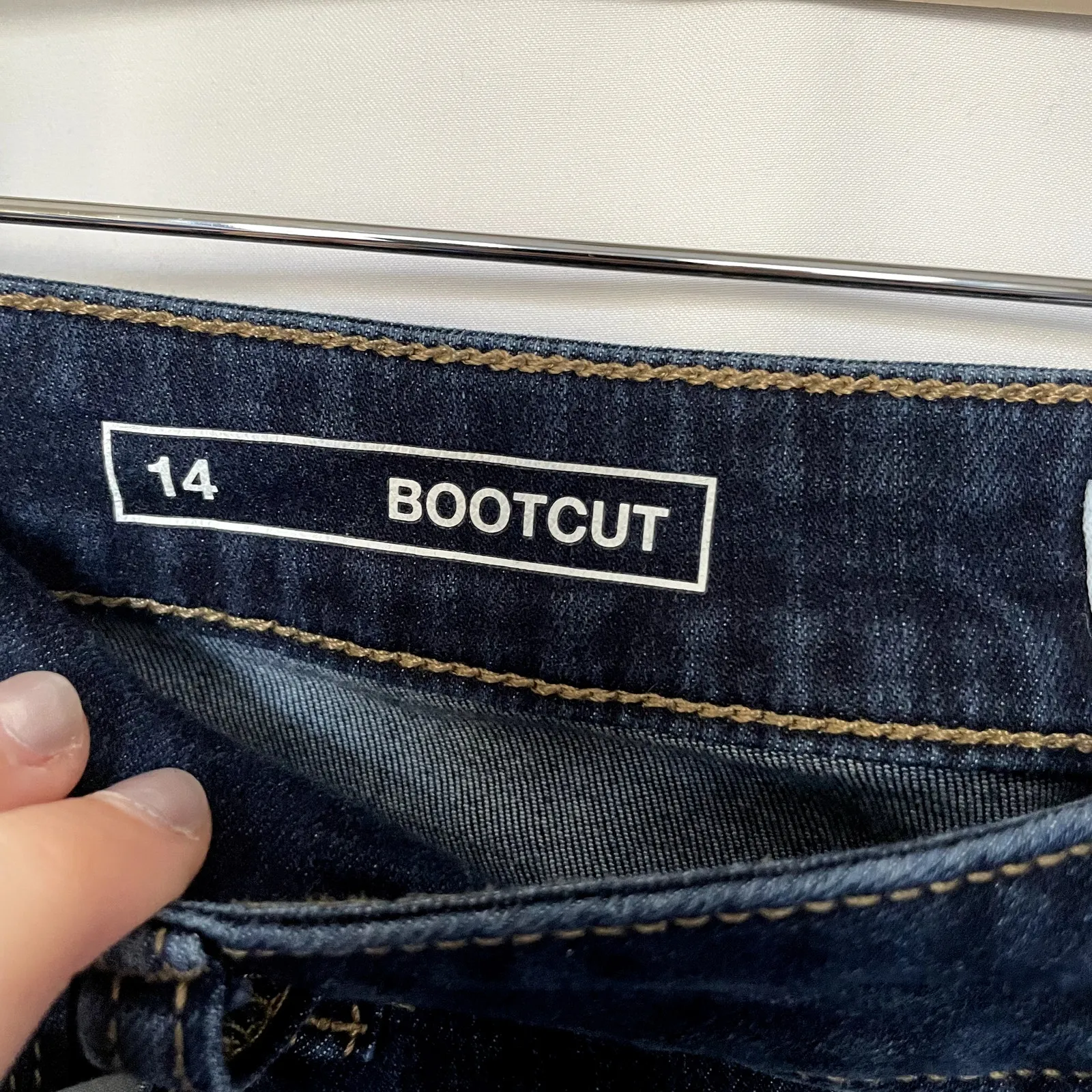 Sonoma bootcut dark wash denim jeans women's size 14 casual pants comfortable - Image 4