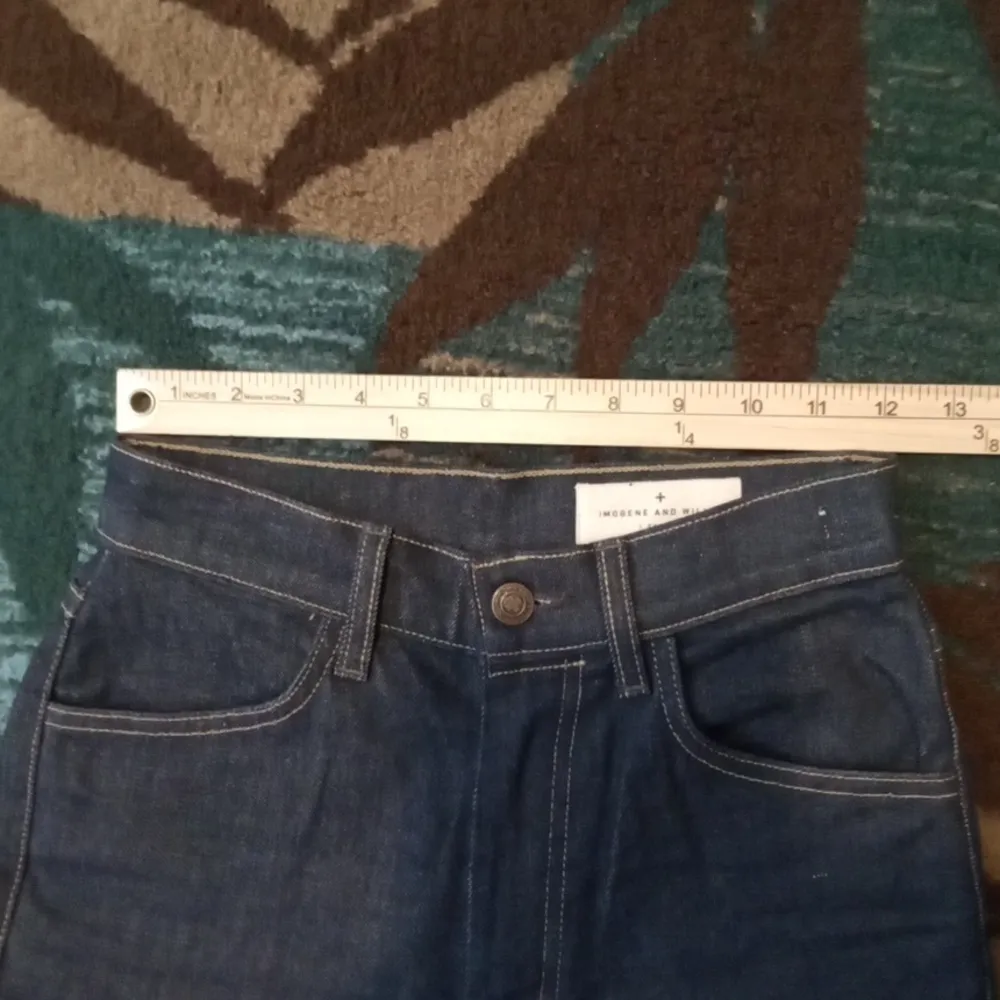 Imogene and Willie Dark Blue Jeans Elizabeth Style Skinny High Rise Womens 25 - Image 11