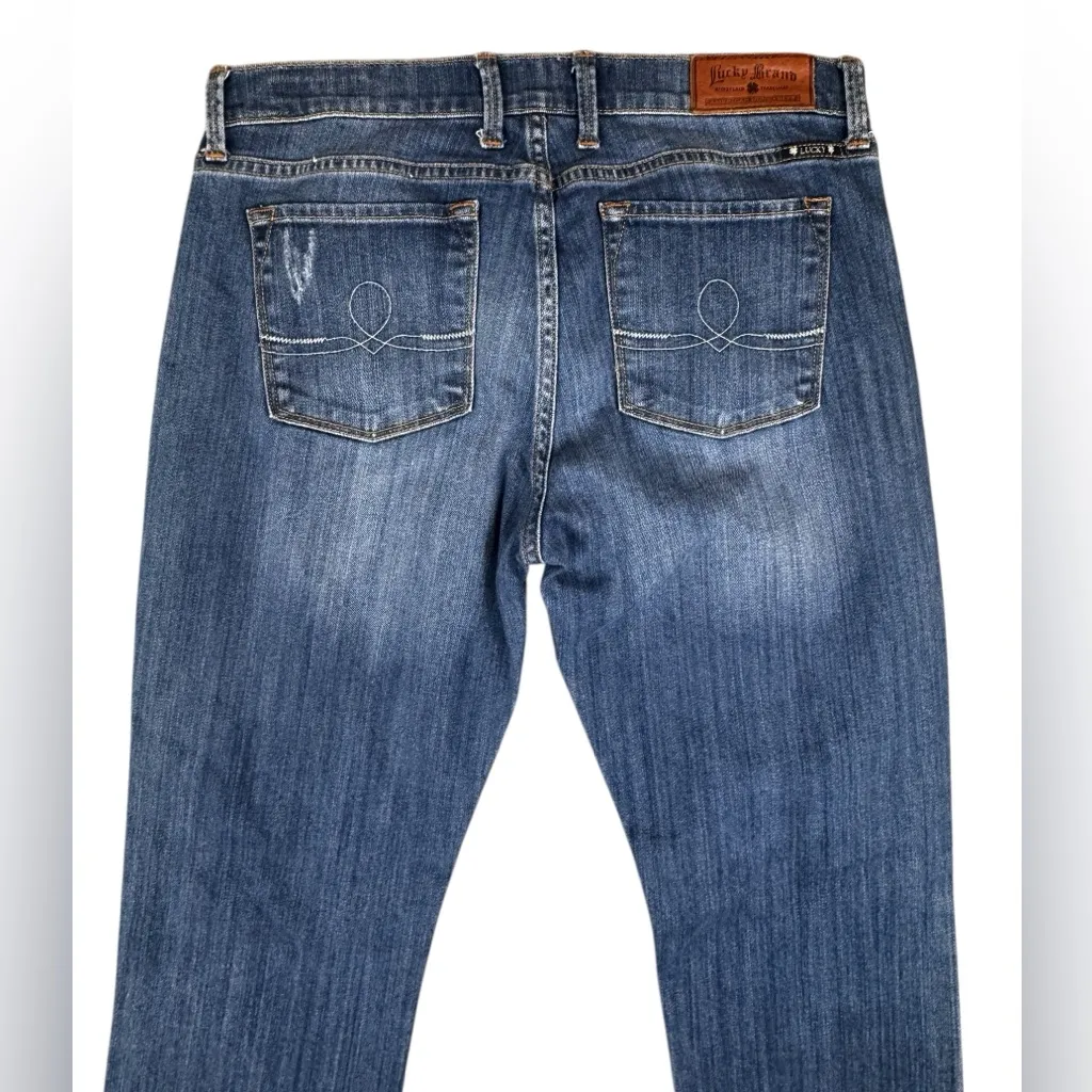 Lucky Brand Jeans — Sophia Straight Ankle Denim Blue Jeans Women’s Size 12 / 31 - Image 8