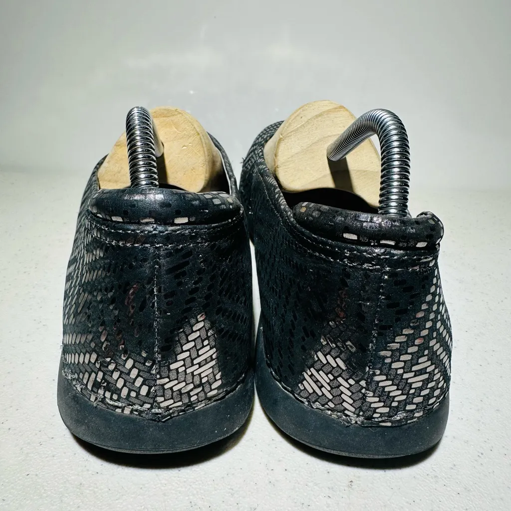 Alegria PG Lite PET 532 Black Silver Metallic Woven Comfort Ballet Fla 8,5 - Image 5