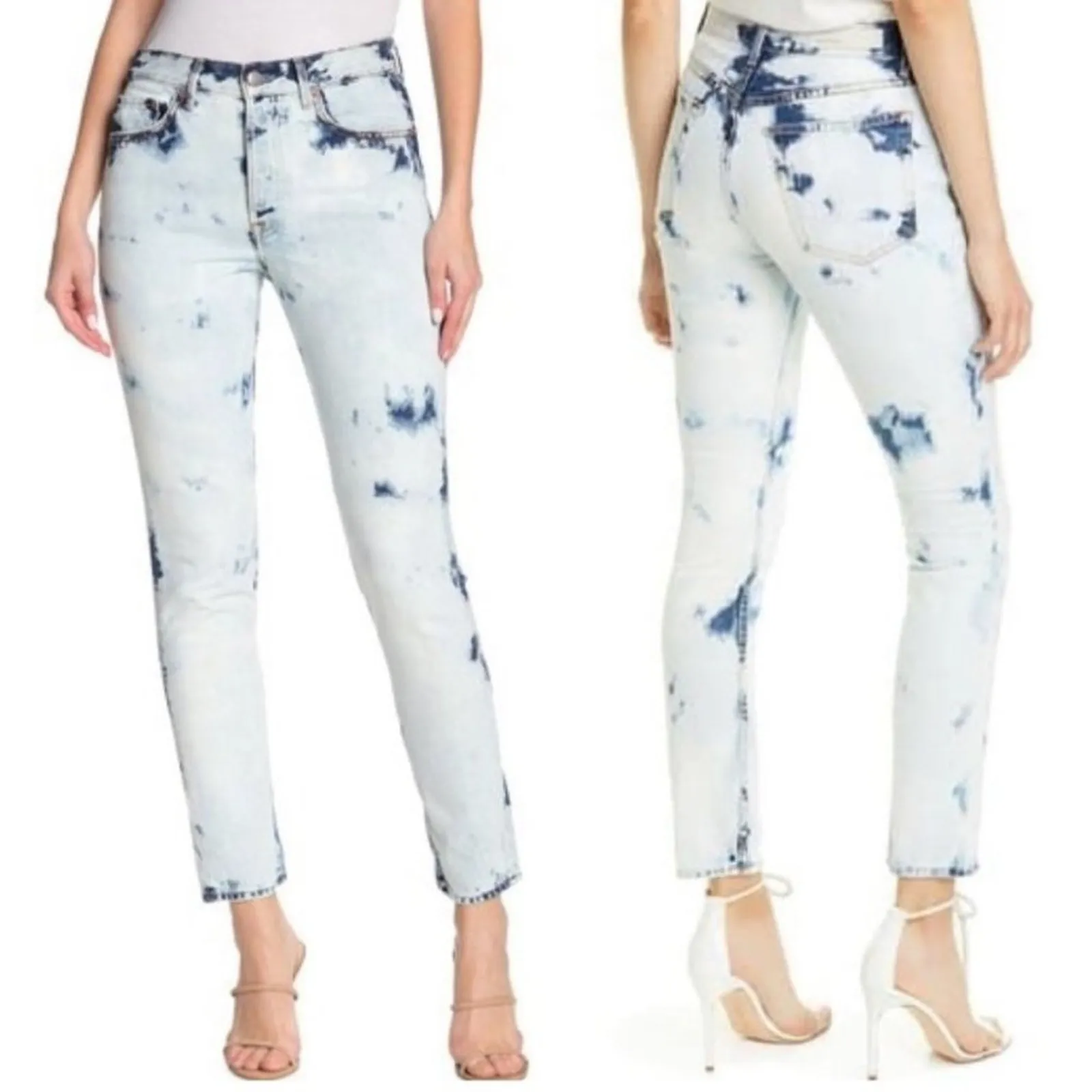 NEW GRLFRND Karolina High Rise Skinny Sunbleach - Image 2