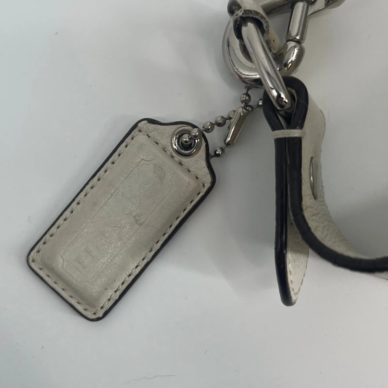 Coach Avery Pebble Leather Hobo Slouchy Shoulder Bag Beige Pearl #M1376-F23960 - Image 6